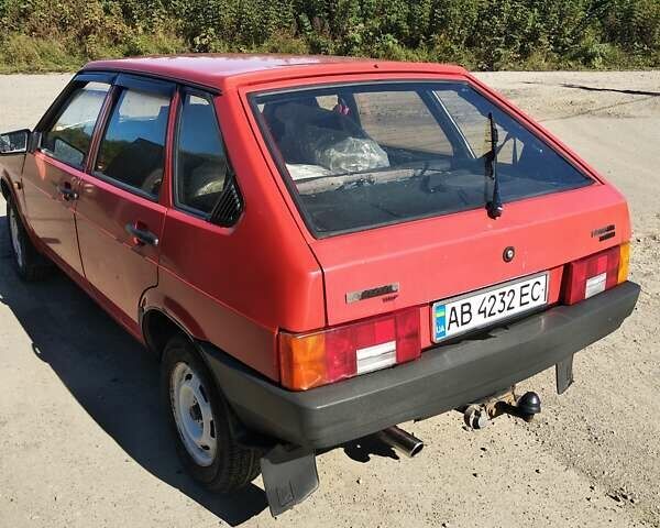 Красный ВАЗ 2109, объемом двигателя 1.29 л и пробегом 1 тыс. км за 1500 $, фото 5 на Automoto.ua