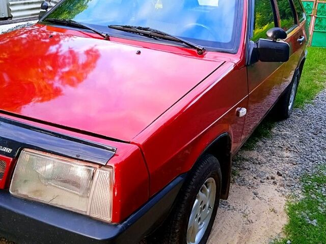 Красный ВАЗ 2109, объемом двигателя 1.3 л и пробегом 66 тыс. км за 999 $, фото 1 на Automoto.ua