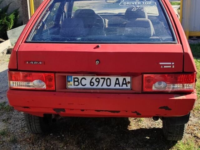 Красный ВАЗ 2109, объемом двигателя 1.5 л и пробегом 300 тыс. км за 500 $, фото 3 на Automoto.ua