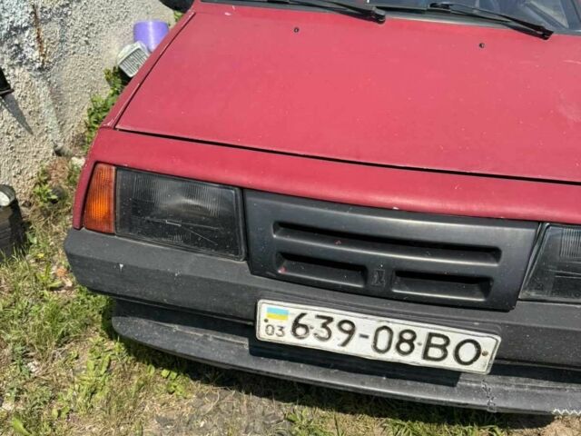 Червоний ВАЗ 2109, об'ємом двигуна 1.3 л та пробігом 100 тис. км за 600 $, фото 5 на Automoto.ua