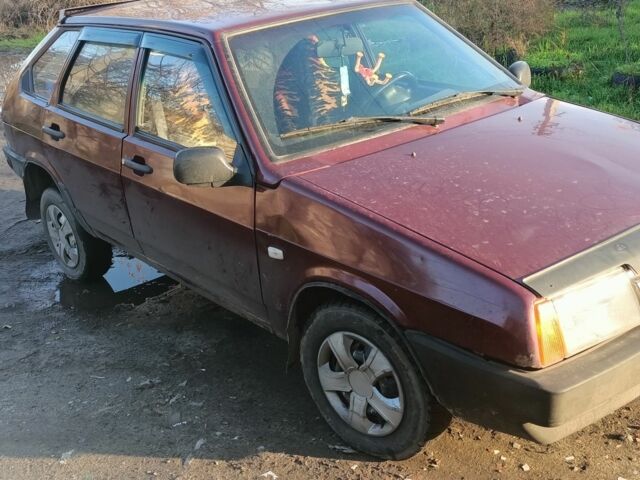 Червоний ВАЗ 2109, об'ємом двигуна 1.3 л та пробігом 5 тис. км за 591 $, фото 5 на Automoto.ua