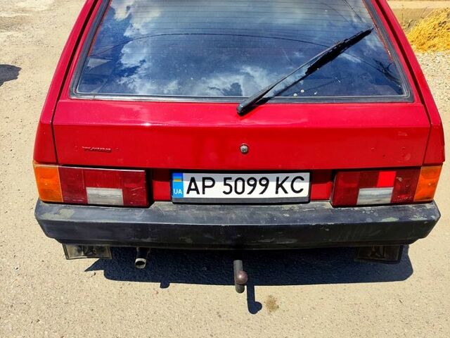 Красный ВАЗ 2109, объемом двигателя 1.3 л и пробегом 200 тыс. км за 950 $, фото 3 на Automoto.ua