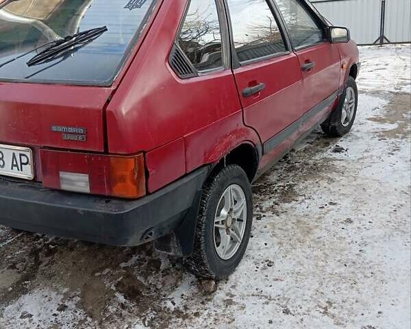 Красный ВАЗ 2109, объемом двигателя 1.5 л и пробегом 200 тыс. км за 1300 $, фото 5 на Automoto.ua