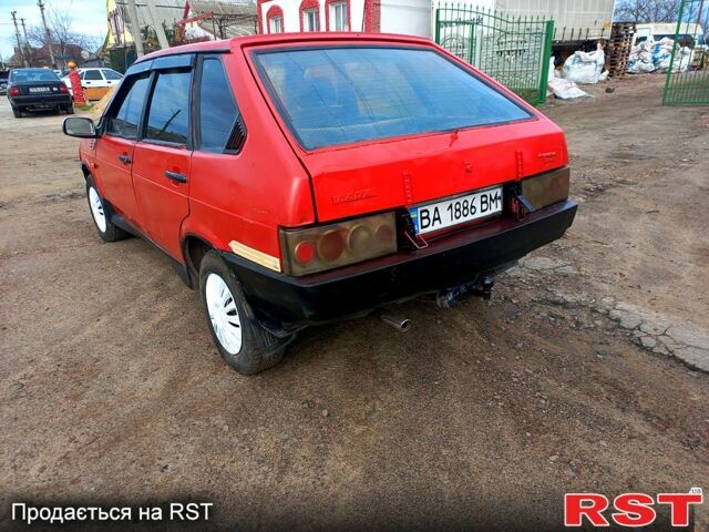 Красный ВАЗ 2109, объемом двигателя 1.5 л и пробегом 0 тыс. км за 850 $, фото 1 на Automoto.ua