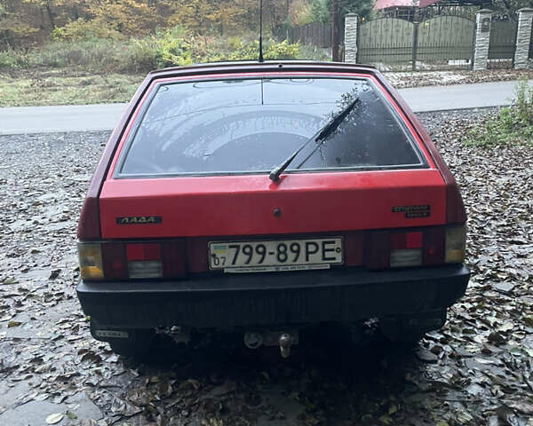 Красный ВАЗ 2109, объемом двигателя 1.3 л и пробегом 55 тыс. км за 600 $, фото 3 на Automoto.ua