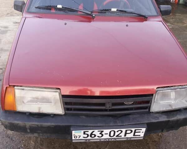 Красный ВАЗ 2109, объемом двигателя 1.5 л и пробегом 100 тыс. км за 750 $, фото 3 на Automoto.ua