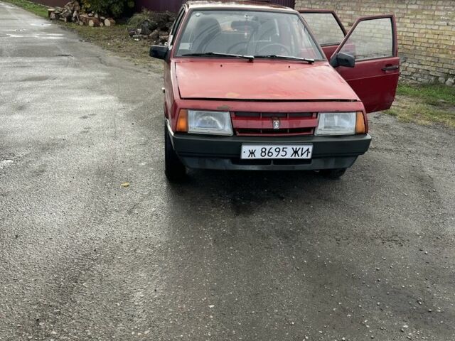 Червоний ВАЗ 2109, об'ємом двигуна 0 л та пробігом 170 тис. км за 592 $, фото 3 на Automoto.ua