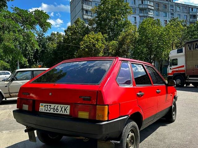 Червоний ВАЗ 2109, об'ємом двигуна 1.3 л та пробігом 40 тис. км за 650 $, фото 2 на Automoto.ua