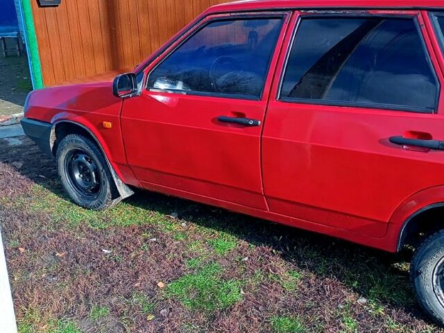 Красный ВАЗ 2109, объемом двигателя 1.5 л и пробегом 250 тыс. км за 1200 $, фото 9 на Automoto.ua