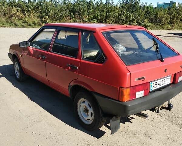 Красный ВАЗ 2109, объемом двигателя 1.29 л и пробегом 1 тыс. км за 1500 $, фото 13 на Automoto.ua