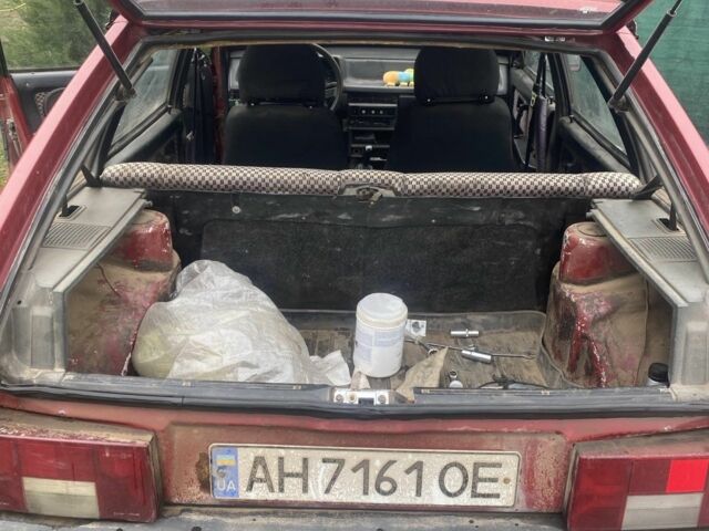 ВАЗ 2109 1989 в Сумах на Automoto.ua Красный ВАЗ 2109, объемом двигателя 0 л и пробегом 8 тыс. км за 435 $, фото 4 на Automoto.ua