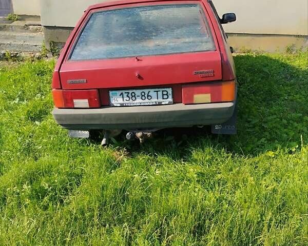 Красный ВАЗ 2109, объемом двигателя 1.3 л и пробегом 250 тыс. км за 800 $, фото 10 на Automoto.ua