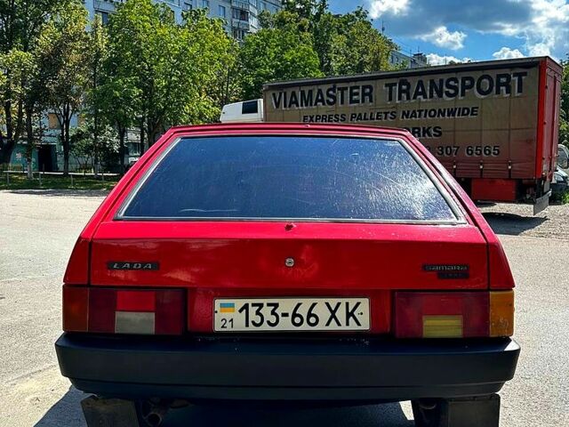 Червоний ВАЗ 2109, об'ємом двигуна 1.3 л та пробігом 40 тис. км за 650 $, фото 3 на Automoto.ua