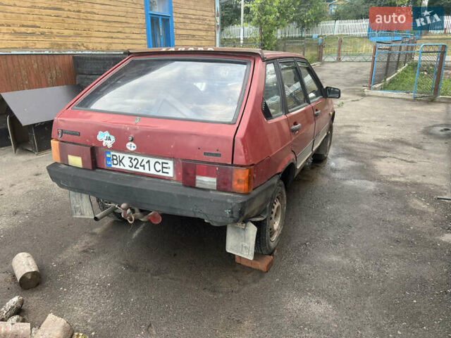 Червоний ВАЗ 2109, об'ємом двигуна 1.5 л та пробігом 200 тис. км за 380 $, фото 2 на Automoto.ua