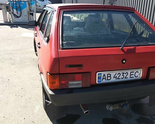 Красный ВАЗ 2109, объемом двигателя 1.29 л и пробегом 1 тыс. км за 1500 $, фото 9 на Automoto.ua
