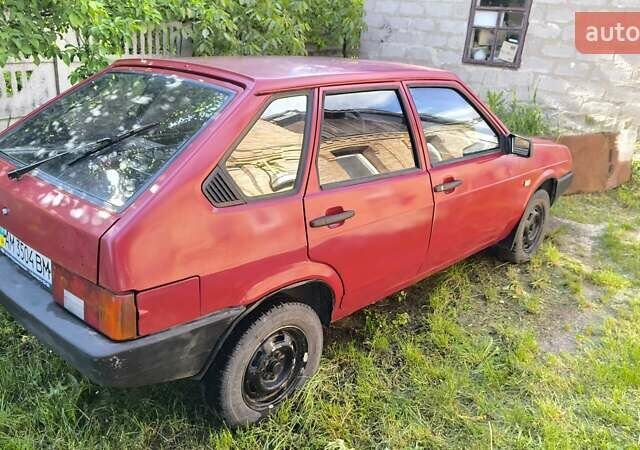 Червоний ВАЗ 2109, об'ємом двигуна 1.3 л та пробігом 74 тис. км за 800 $, фото 7 на Automoto.ua