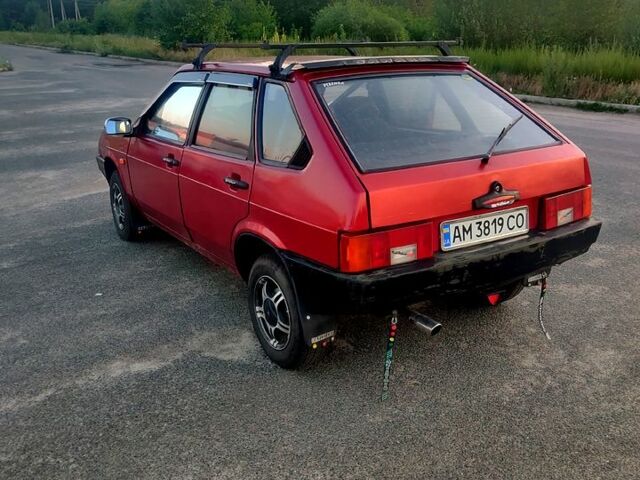 Червоний ВАЗ 2109, об'ємом двигуна 1.1 л та пробігом 0 тис. км за 1500 $, фото 1 на Automoto.ua