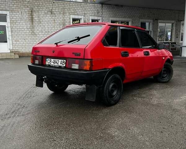 Червоний ВАЗ 2109, об'ємом двигуна 1.5 л та пробігом 663 тис. км за 943 $, фото 2 на Automoto.ua