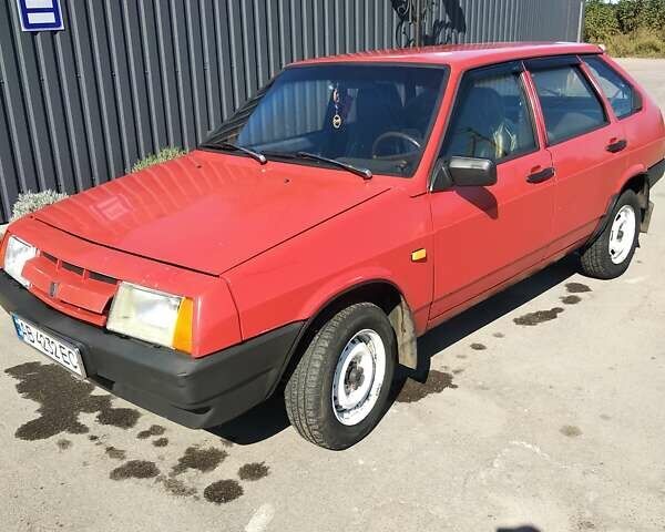 Красный ВАЗ 2109, объемом двигателя 1.29 л и пробегом 1 тыс. км за 1500 $, фото 2 на Automoto.ua