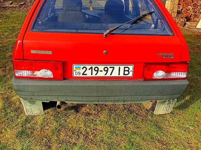 Красный ВАЗ 2109, объемом двигателя 1.3 л и пробегом 0 тыс. км за 680 $, фото 1 на Automoto.ua