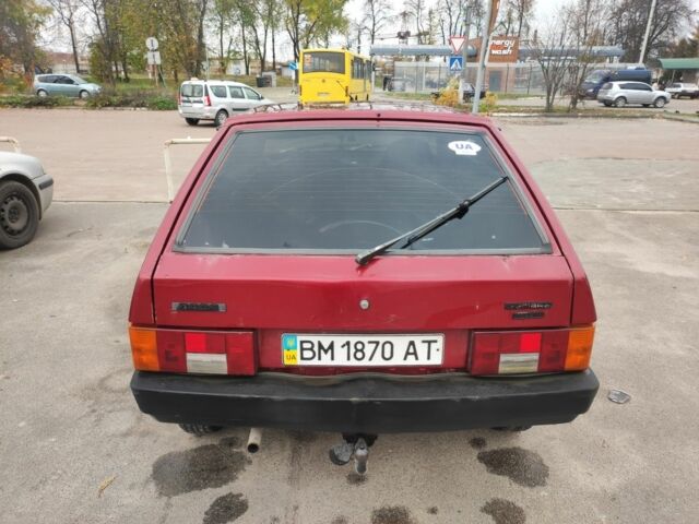 Красный ВАЗ 2109, объемом двигателя 1.5 л и пробегом 300 тыс. км за 1300 $, фото 2 на Automoto.ua