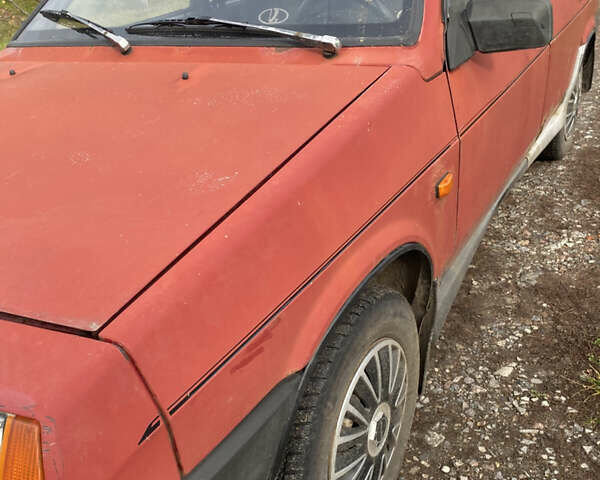 Красный ВАЗ 2109, объемом двигателя 1.6 л и пробегом 150 тыс. км за 600 $, фото 4 на Automoto.ua