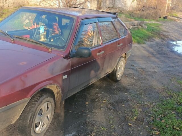 Червоний ВАЗ 2109, об'ємом двигуна 1.3 л та пробігом 5 тис. км за 591 $, фото 1 на Automoto.ua