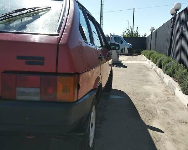 Красный ВАЗ 2109, объемом двигателя 1.29 л и пробегом 1 тыс. км за 1500 $, фото 6 на Automoto.ua