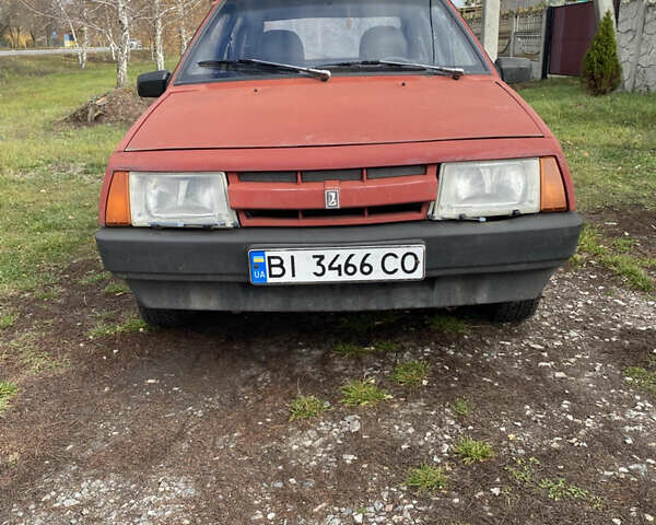 Красный ВАЗ 2109, объемом двигателя 1.6 л и пробегом 150 тыс. км за 600 $, фото 3 на Automoto.ua