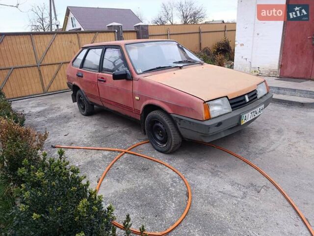 Червоний ВАЗ 2109, об'ємом двигуна 1.29 л та пробігом 235 тис. км за 500 $, фото 1 на Automoto.ua