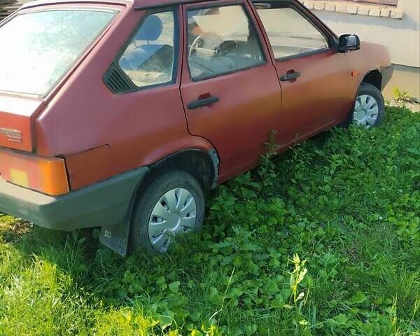Красный ВАЗ 2109, объемом двигателя 1.3 л и пробегом 250 тыс. км за 800 $, фото 11 на Automoto.ua