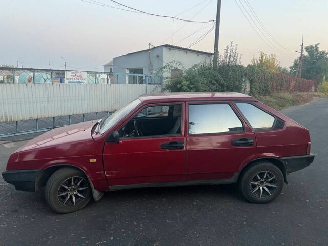 Красный ВАЗ 2109, объемом двигателя 1.3 л и пробегом 1 тыс. км за 961 $, фото 2 на Automoto.ua