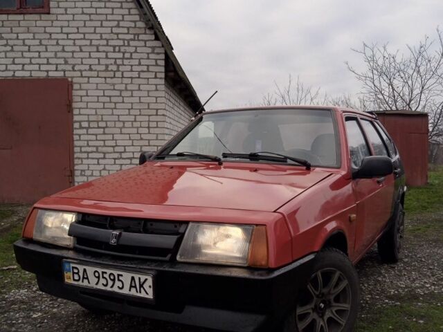 Червоний ВАЗ 2109, об'ємом двигуна 1.5 л та пробігом 194 тис. км за 1200 $, фото 1 на Automoto.ua