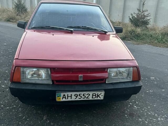 Красный ВАЗ 2109, объемом двигателя 1.3 л и пробегом 1 тыс. км за 961 $, фото 1 на Automoto.ua