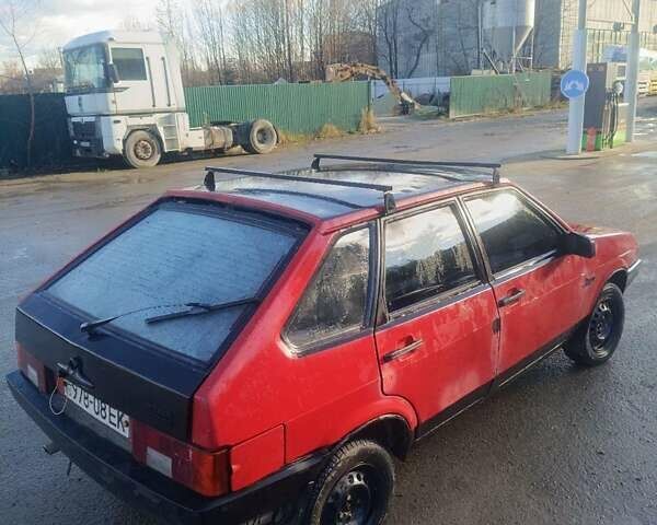 Красный ВАЗ 2109, объемом двигателя 1.3 л и пробегом 70 тыс. км за 450 $, фото 7 на Automoto.ua