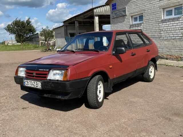 Червоний ВАЗ 2109, об'ємом двигуна 1.3 л та пробігом 199 тис. км за 529 $, фото 3 на Automoto.ua