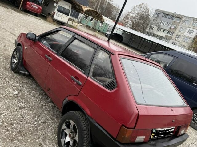 Красный ВАЗ 2109, объемом двигателя 1.5 л и пробегом 100 тыс. км за 1118 $, фото 1 на Automoto.ua