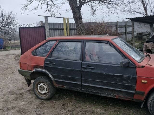 Красный ВАЗ 2109, объемом двигателя 1.3 л и пробегом 50 тыс. км за 473 $, фото 7 на Automoto.ua