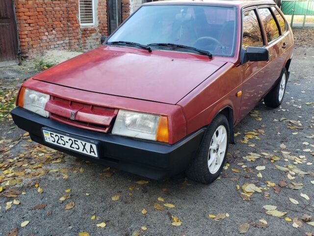 Красный ВАЗ 2109, объемом двигателя 1.5 л и пробегом 189 тыс. км за 1199 $, фото 3 на Automoto.ua