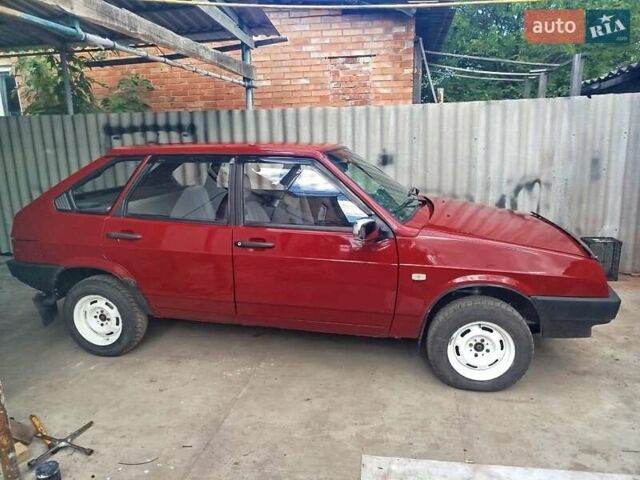 Красный ВАЗ 2109, объемом двигателя 1.5 л и пробегом 200 тыс. км за 1693 $, фото 11 на Automoto.ua