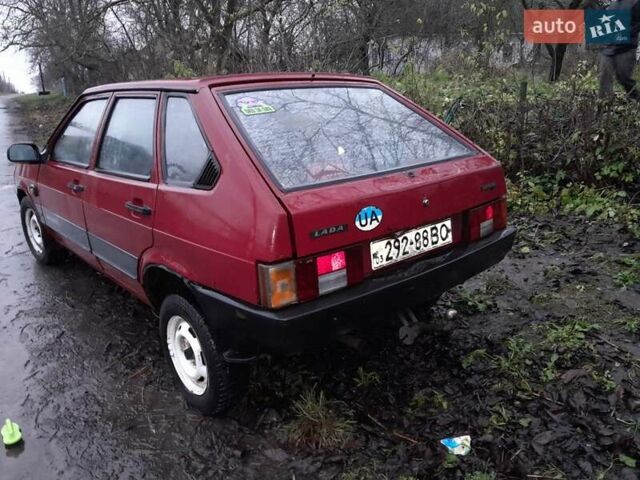 Червоний ВАЗ 2109, об'ємом двигуна 1.5 л та пробігом 50 тис. км за 591 $, фото 6 на Automoto.ua