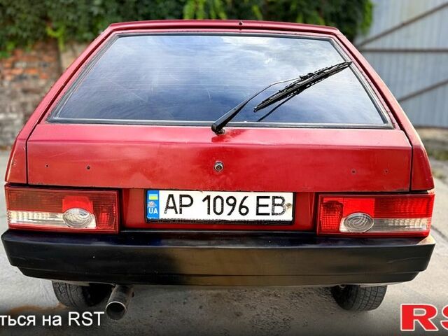 Красный ВАЗ 2109, объемом двигателя 1.3 л и пробегом 250 тыс. км за 650 $, фото 4 на Automoto.ua