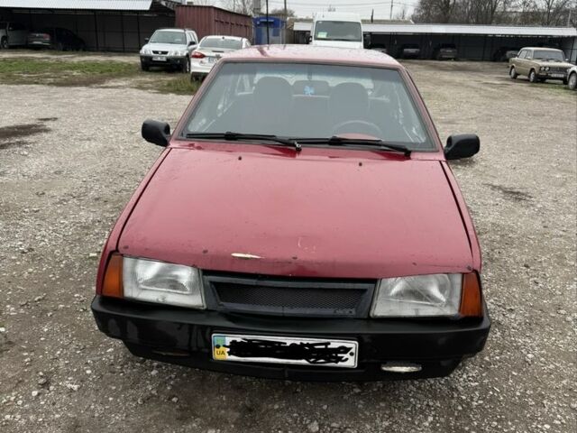 Красный ВАЗ 2109, объемом двигателя 1.5 л и пробегом 100 тыс. км за 1118 $, фото 4 на Automoto.ua