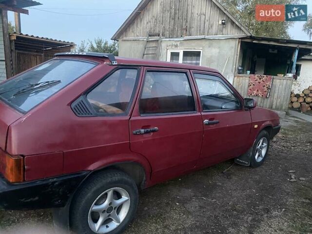 Красный ВАЗ 2109, объемом двигателя 1.29 л и пробегом 100 тыс. км за 800 $, фото 4 на Automoto.ua