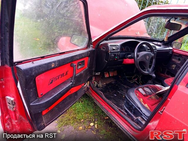 Красный ВАЗ 2109, объемом двигателя 1.5 л и пробегом 150 тыс. км за 350 $, фото 2 на Automoto.ua