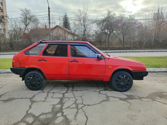 Красный ВАЗ 2109, объемом двигателя 1.5 л и пробегом 288 тыс. км за 850 $, фото 3 на Automoto.ua