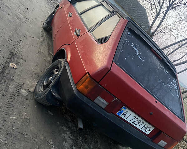 Красный ВАЗ 2109, объемом двигателя 1.5 л и пробегом 900 тыс. км за 716 $, фото 2 на Automoto.ua