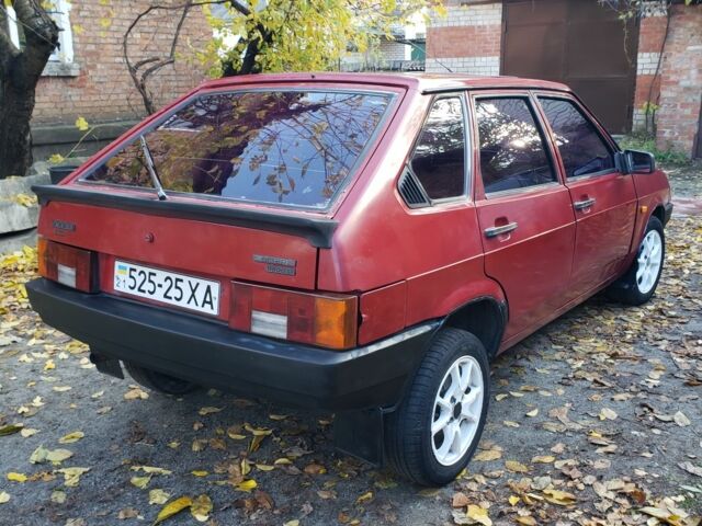 Красный ВАЗ 2109, объемом двигателя 1.5 л и пробегом 189 тыс. км за 1199 $, фото 7 на Automoto.ua