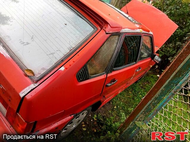 Красный ВАЗ 2109, объемом двигателя 1.5 л и пробегом 150 тыс. км за 350 $, фото 1 на Automoto.ua