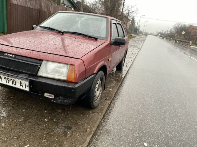 Красный ВАЗ 2109, объемом двигателя 1.5 л и пробегом 254 тыс. км за 800 $, фото 2 на Automoto.ua